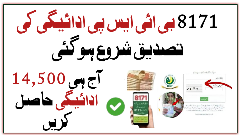 8171 BISP Payment Verification